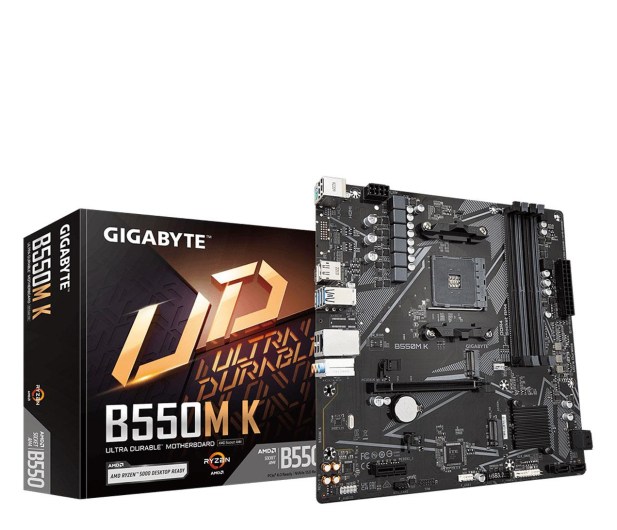 Gigabyte B550M K - 1243744 - zdjęcie